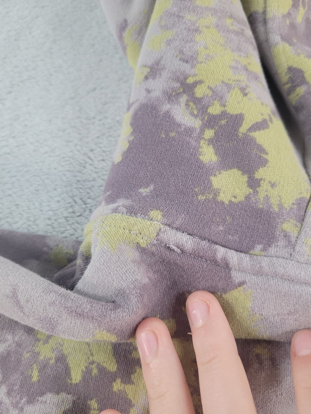 Lululemon All Yours Hoodie Orbital Tie Dye Mauve Grey Multi - Picture 13 of 16